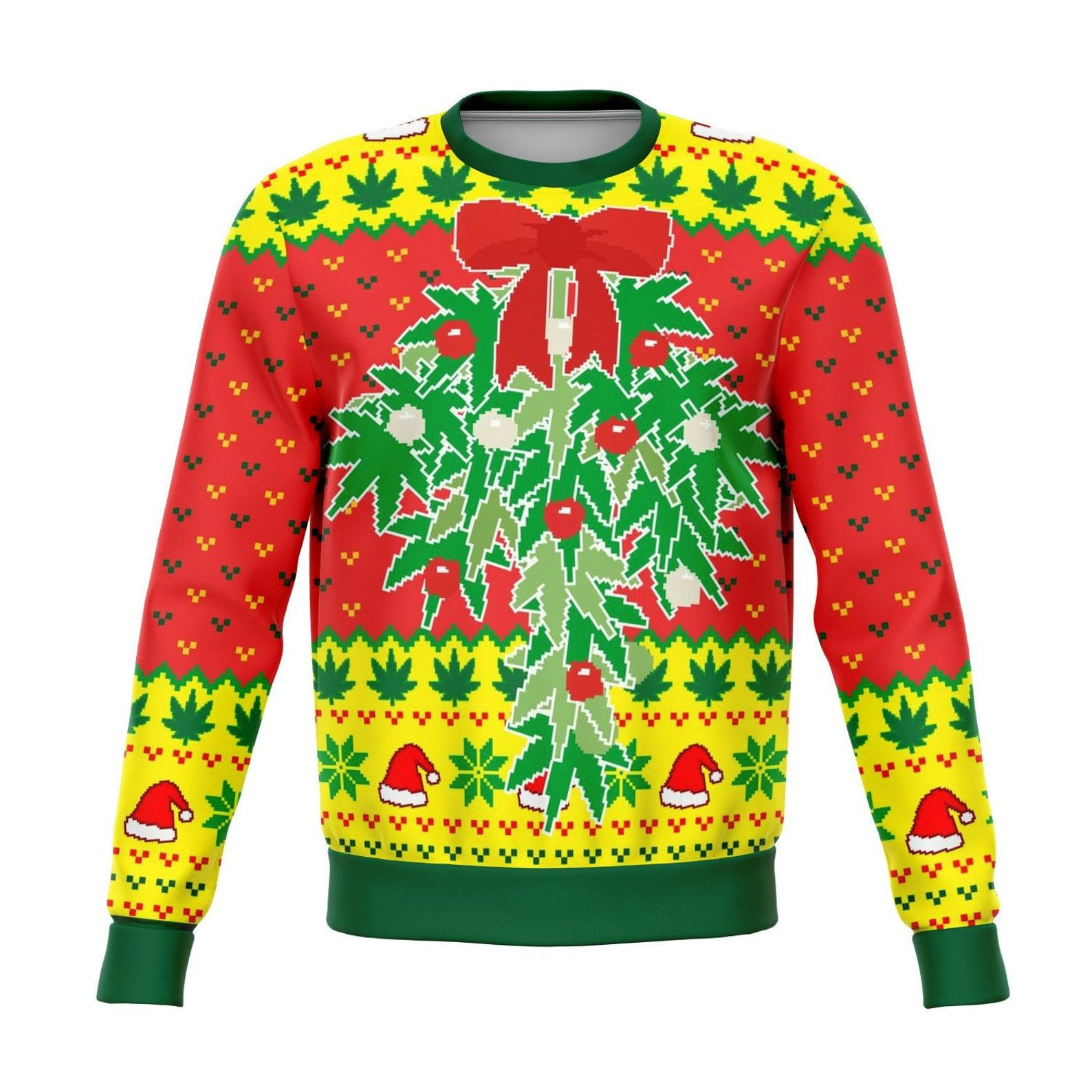 Buy Mistlestoned Ugly Christmas Sweater Ugly Sweater Christmas Sweaters ...