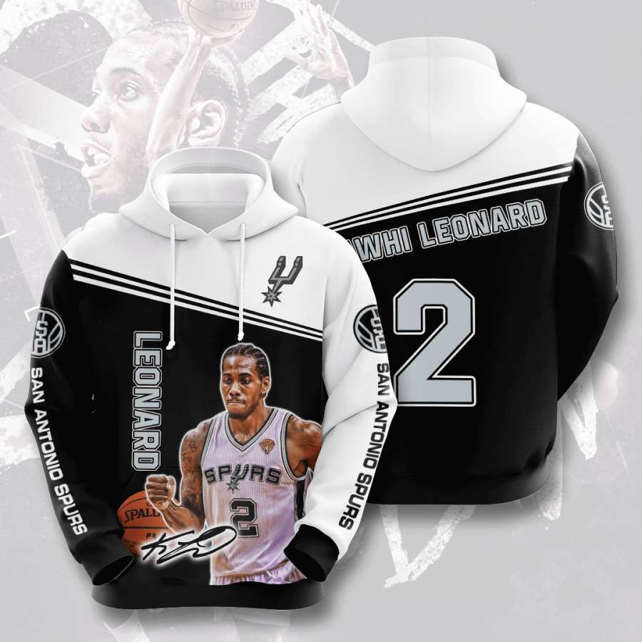 Buy San Antonio Spurs No1711 Custom Hoodie 3D - HomeFavo