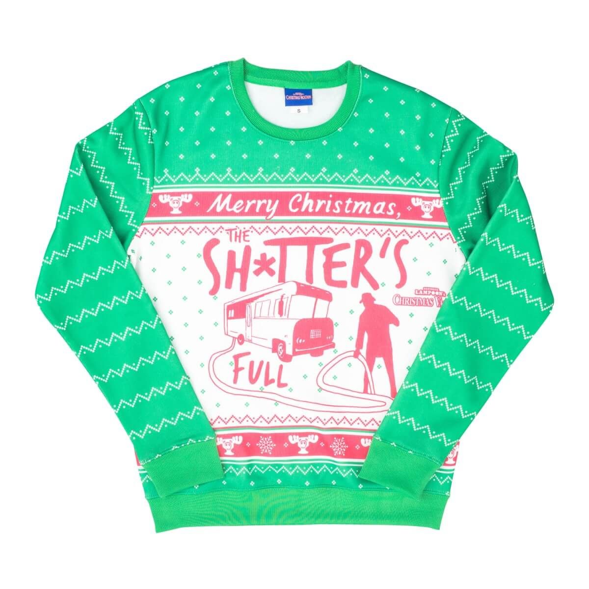 Buy National Lampoons Christmas Vacation Shitters Full For Unisex Ugly ...