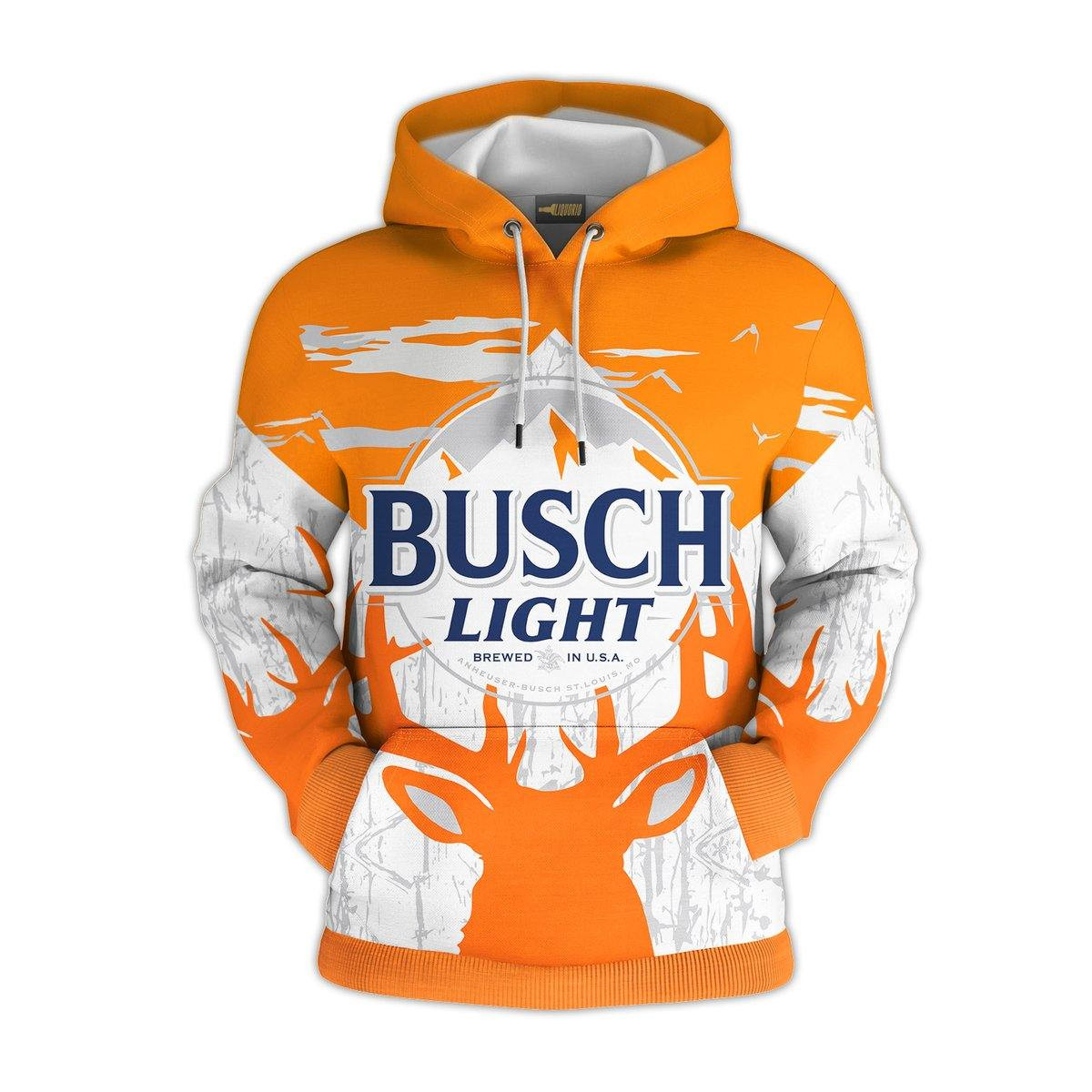 Buy Personalized Busch Light Hoodie - HomeFavo