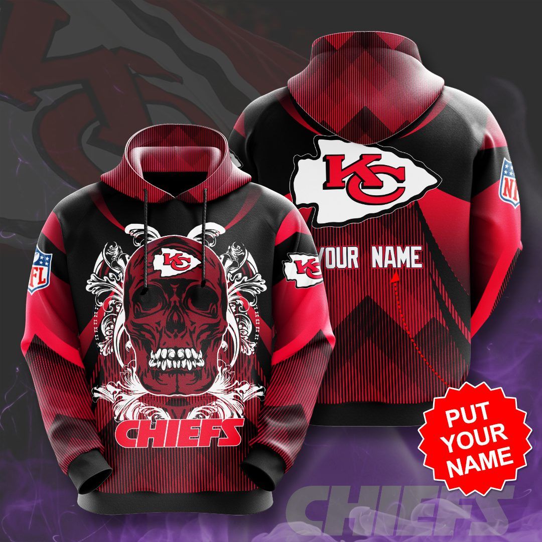 Buy Personalized Kansas City Chiefs Gift for Big Fans 3D Hoodie HFV08 ...