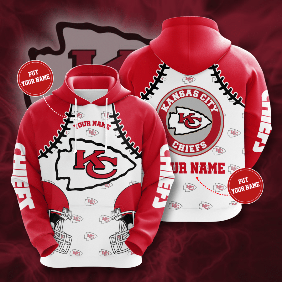Buy Personalized Kansas City Chiefs Gift for Big Fans 3D Hoodie HFV13