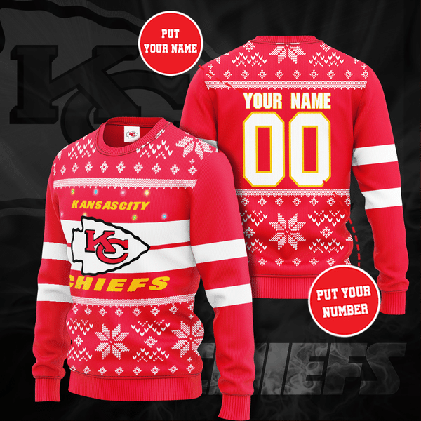 Buy Personalized Kansas City Chiefs - Gift for Big Fans Christmas ...