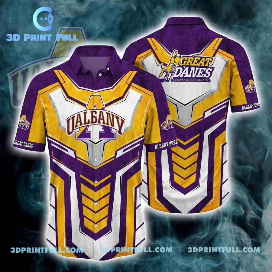 Albany Great Danes Logo Hawaiian shirts Summer