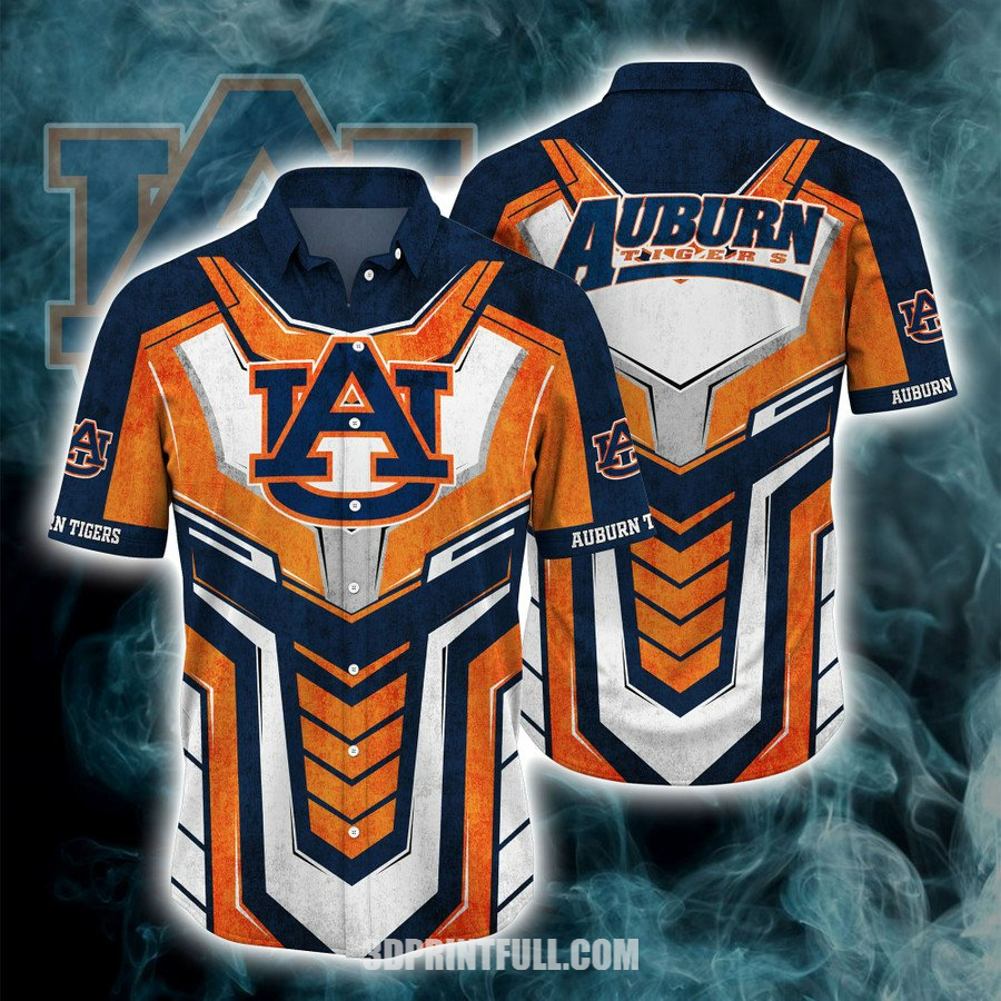 Auburn Tigers 3D Hawaiian Shirt Summer