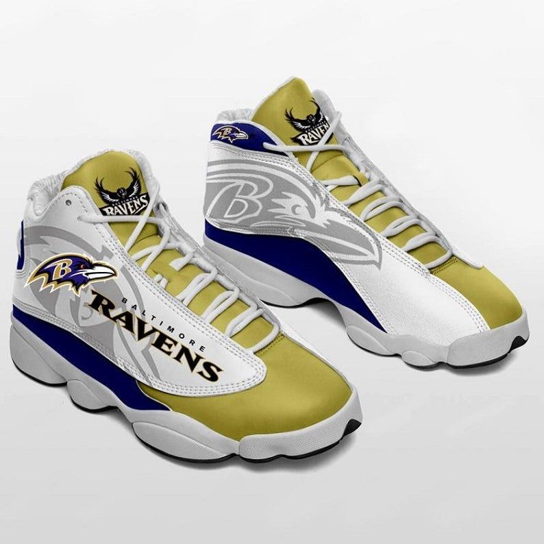 Baltimore Ravens NFL Football Team Sneaker 11 For Lover JD13 SHOES ...