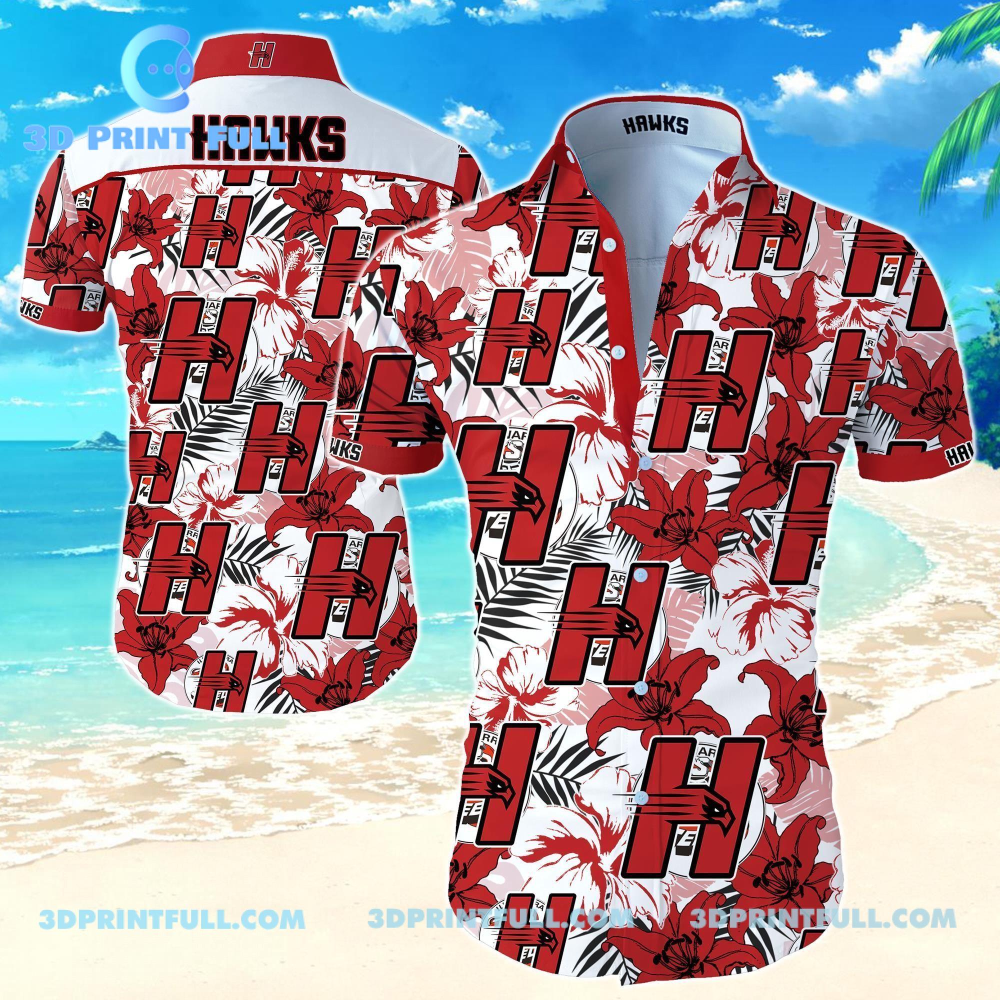 Beach Shirt Hartford Hawks Hawaiian Shirt Summer Button Up Shirt