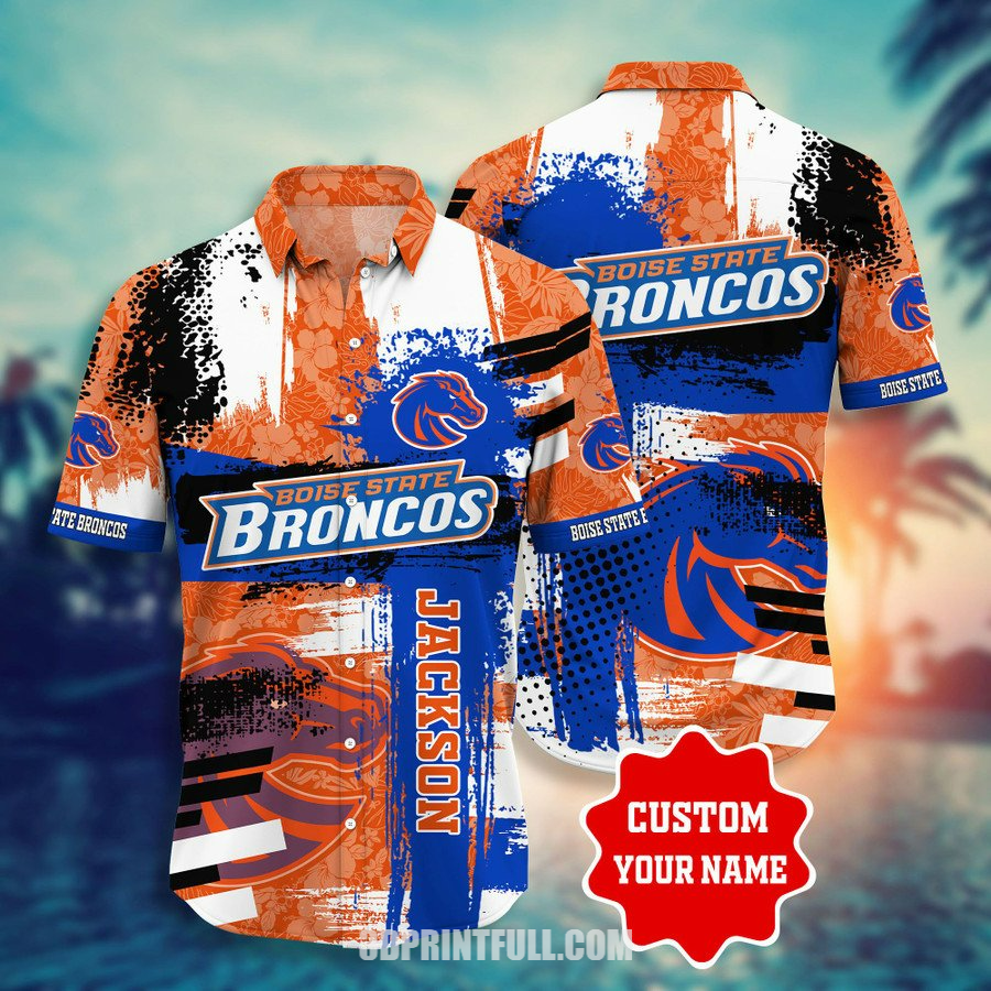 Boise State Broncos 3D Hawaiian shirt Hot trending