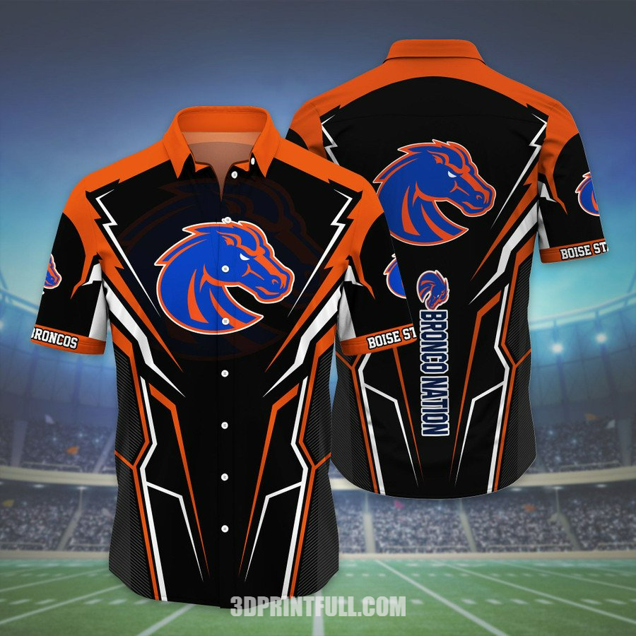 Boise State Broncos 3D Hawaiian shirt NCAA Men