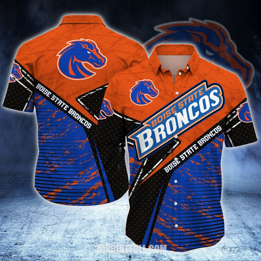 Boise State Broncos Logo Hawaiian shirt For men