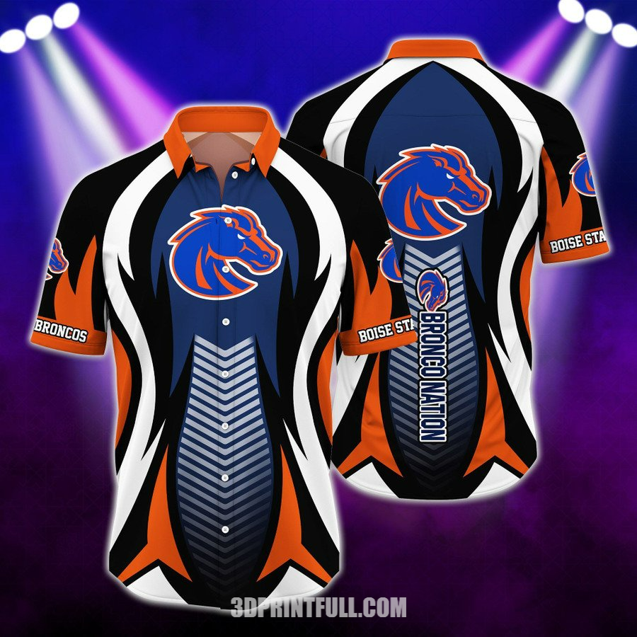 Boise State Broncos Logo Hawaiian shirt Hot trending