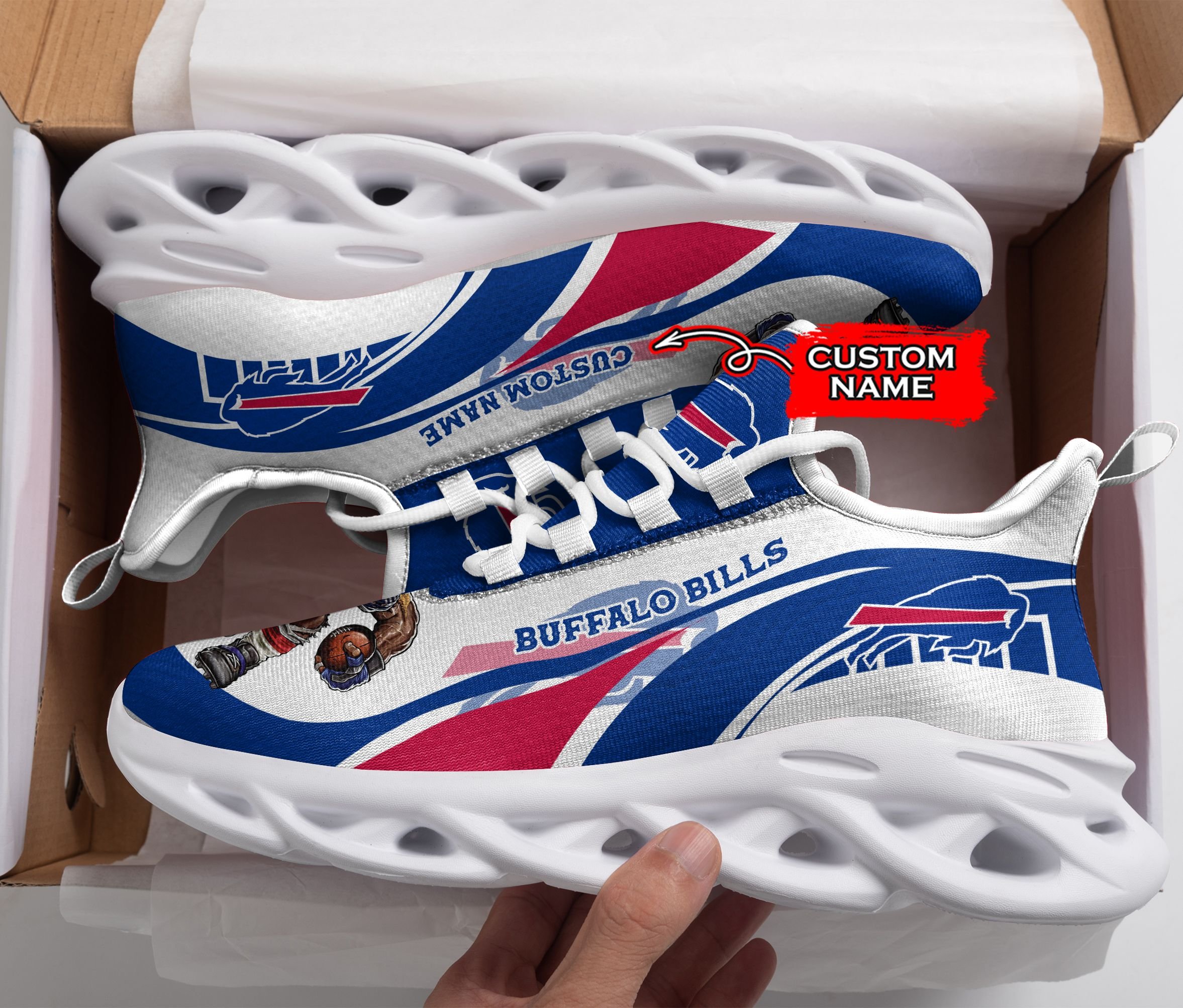 Buffalo Bills NFL New Clunky Sneaker Mascot - HomeFavo