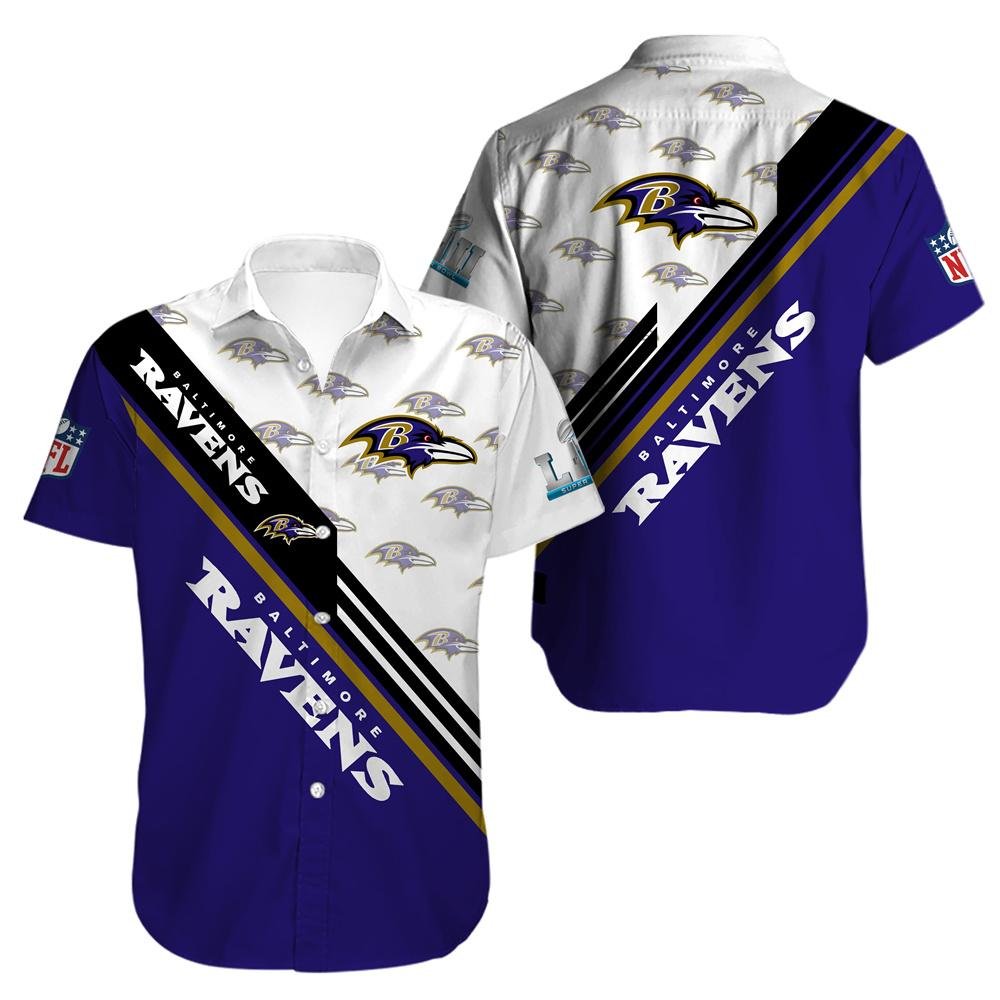 Buy Baltimore Ravens Limited Edition Hawaiian Shirt N01