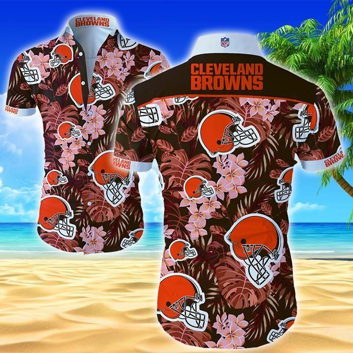 Buy Beach Shirt Cleveland Browns Hawaiian Shirt