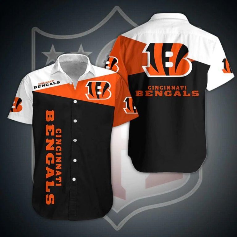 Buy Beach Shirt NFL Cincinnati Bengals Shirt Hawaiian Shirt