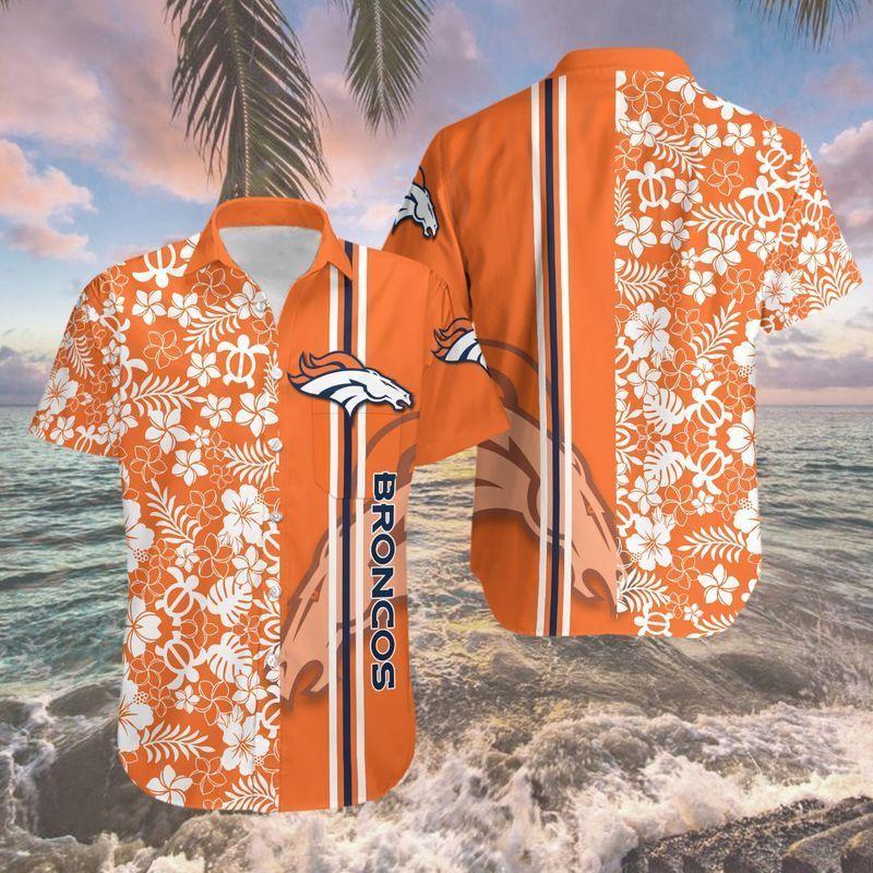 Buy Best Denver Broncos Hawaiian Aloha Shirt For Cool Fans