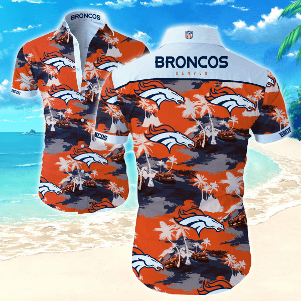 Buy Best Denver Broncos Hawaiian Aloha Shirt Gift For Fans