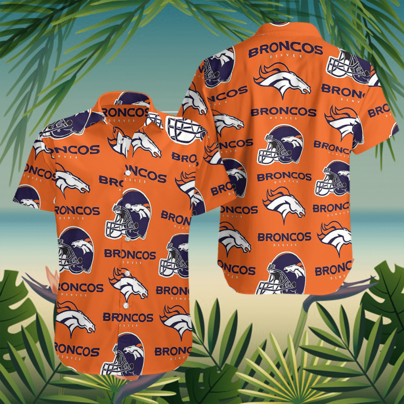 Buy Best Denver Broncos Hawaiian Aloha Shirt Limited Edition Gift