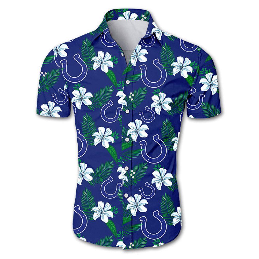 Buy Best Indianapolis Colts Hawaiian Shirt For Awesome Fans