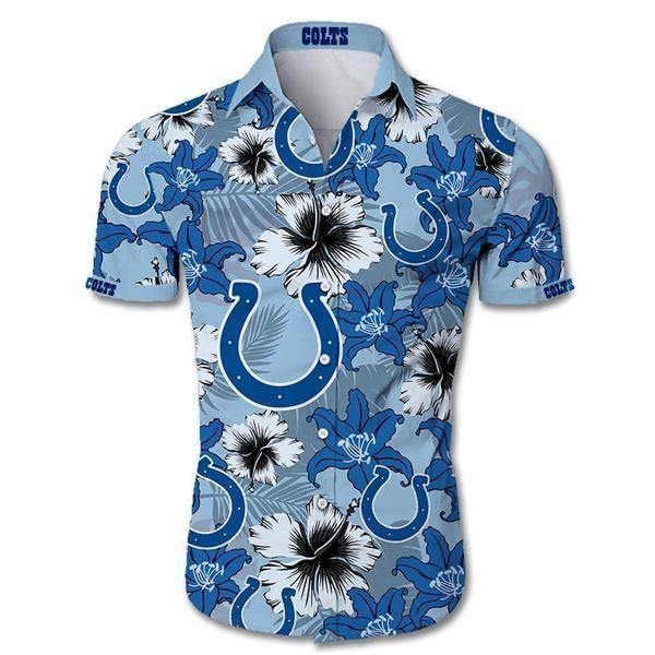 Buy Best Indianapolis Colts Hawaiian Shirt For Big Fans