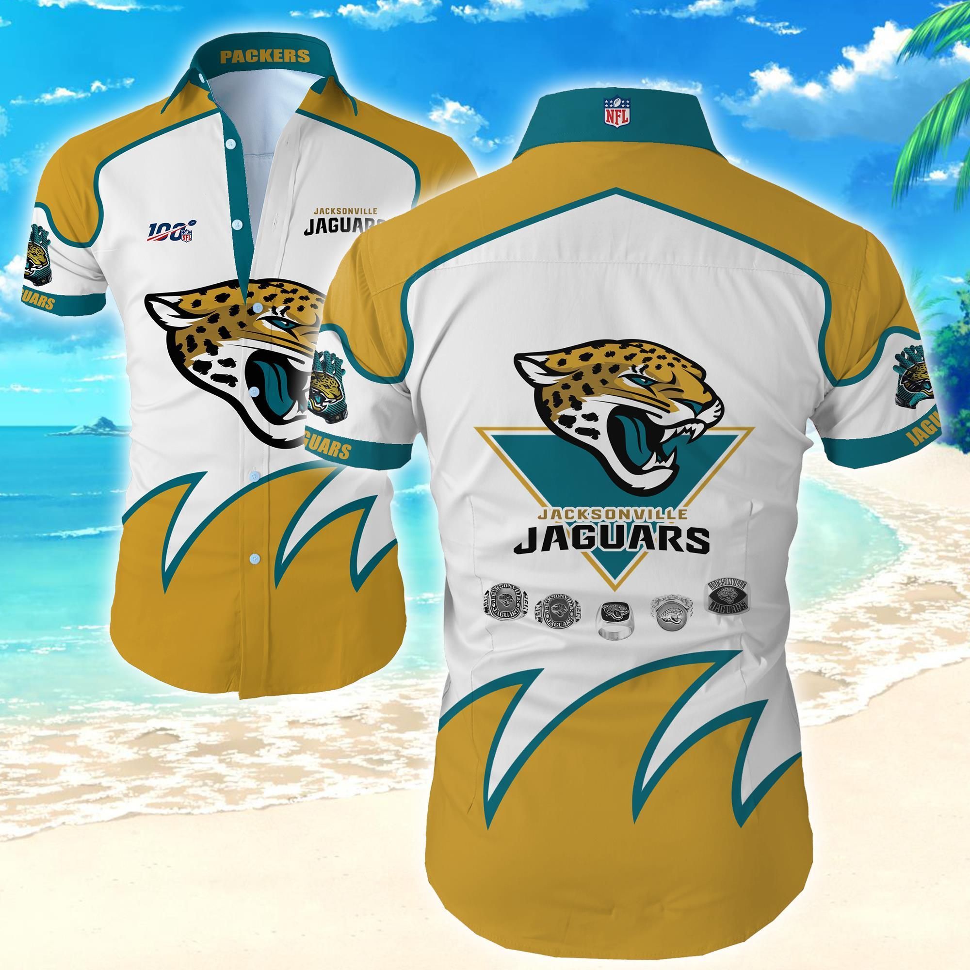 Buy Best Jacksonville Jaguars Hawaiian Shirt For Hot Fans