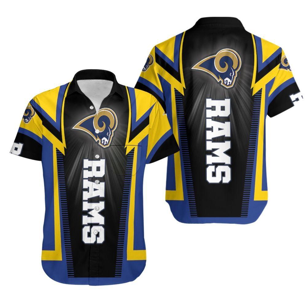 Buy Best Los Angeles Rams Hawaiian Shirt For Big Fans