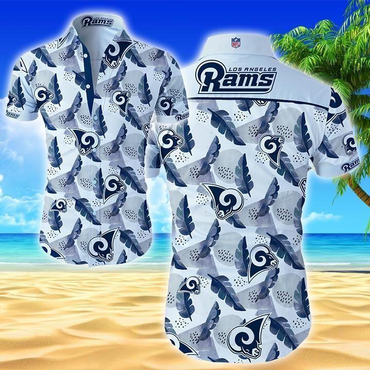 Buy Best Los Angeles Rams Hawaiian Shirt For Cool Fans