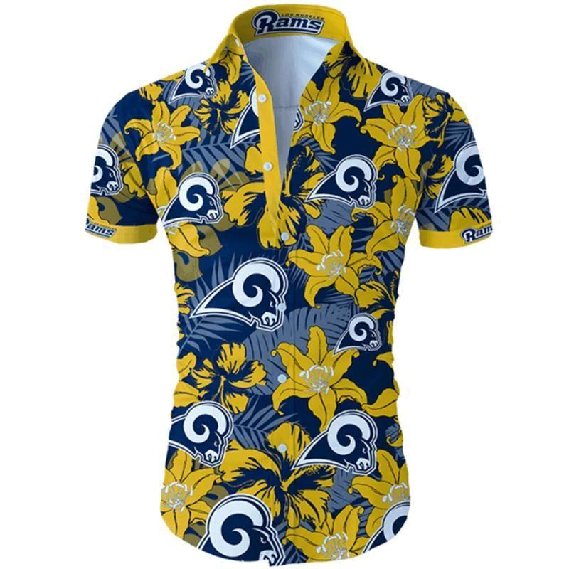 Buy Best Los Angeles Rams Hawaiian Shirt For Hot Fans