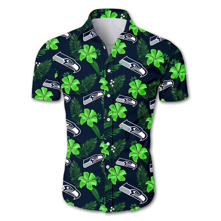 Buy Best Seattle Seahawks Hawaiian Shirt For Big Fans