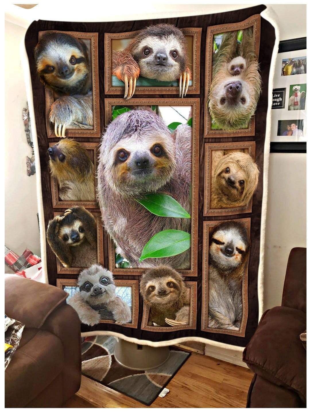 Buy Blanket Sloth Cute Sloths Homefavo 8079