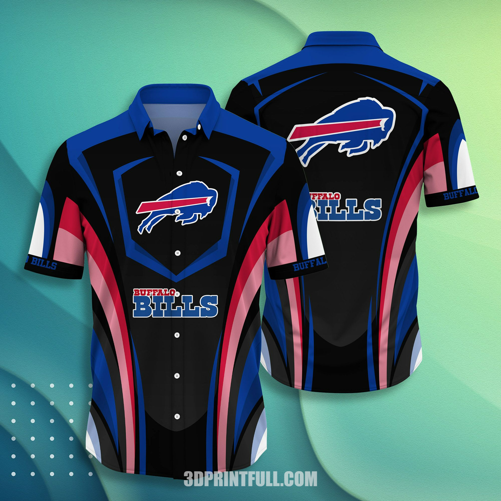 Buy Buffalo Bills Hawaiian Shirt N24 tropical flower 2022