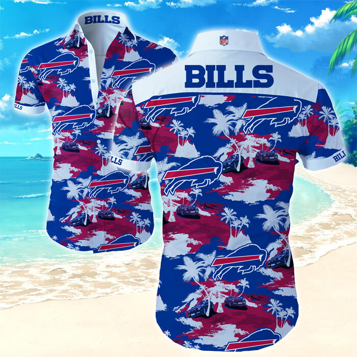 Buy Buffalo Bills Hawaiian Shirt N39 tropical flower