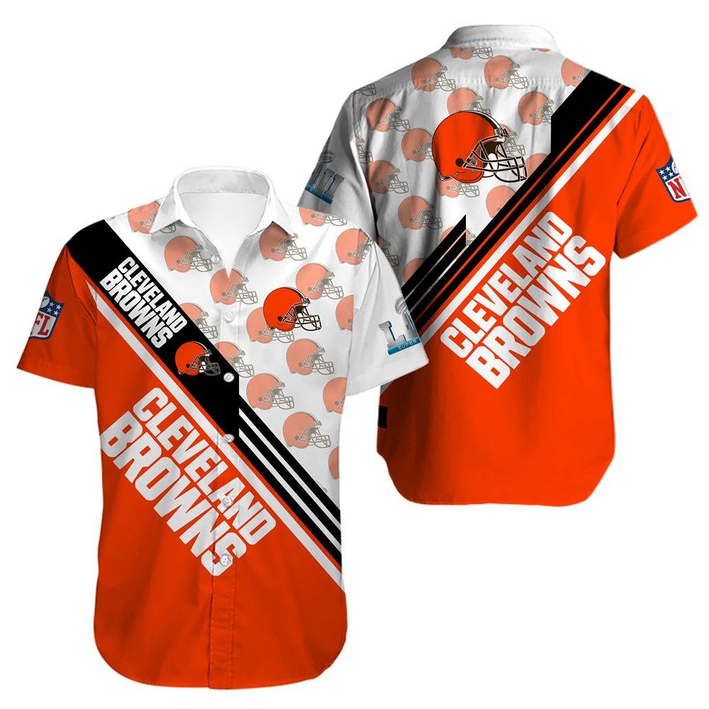 Buy Cleveland Browns Limited Edition Hawaiian Shirt N01