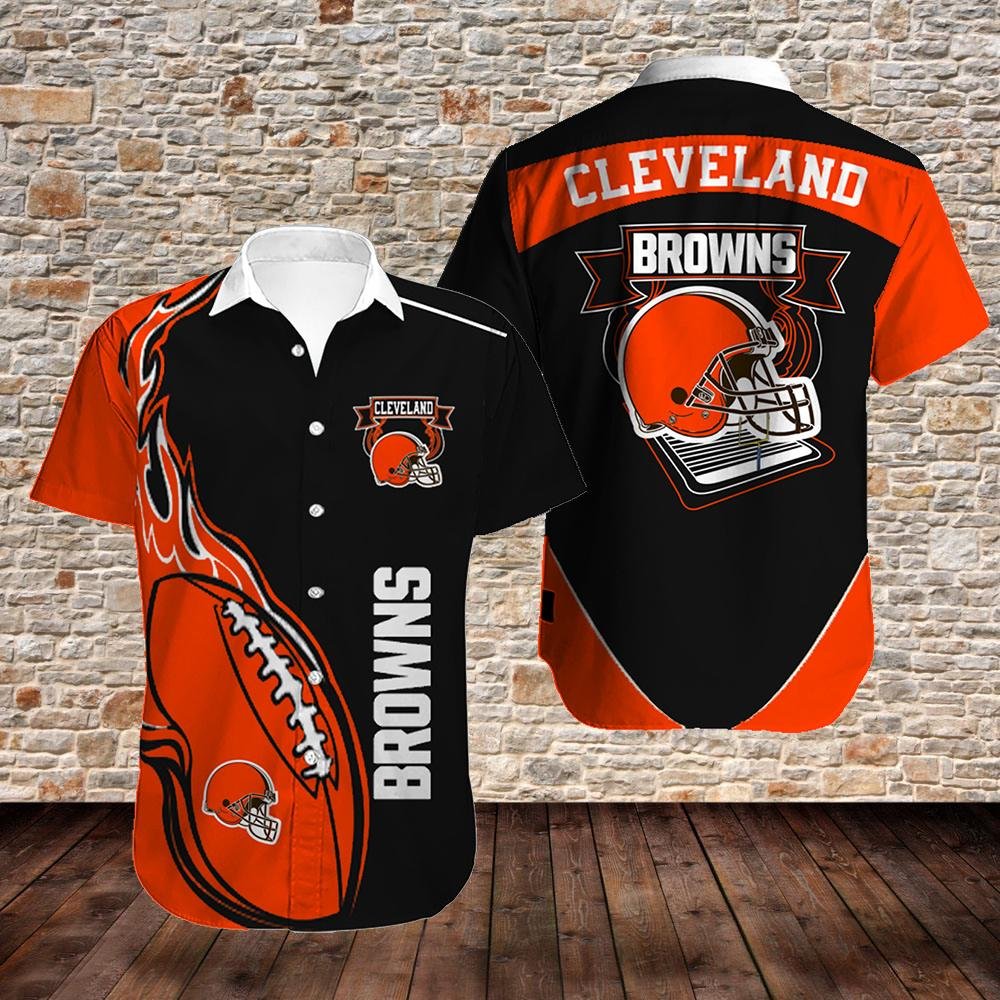 Buy Cleveland Browns Limited Edition Hawaiian Shirt N05