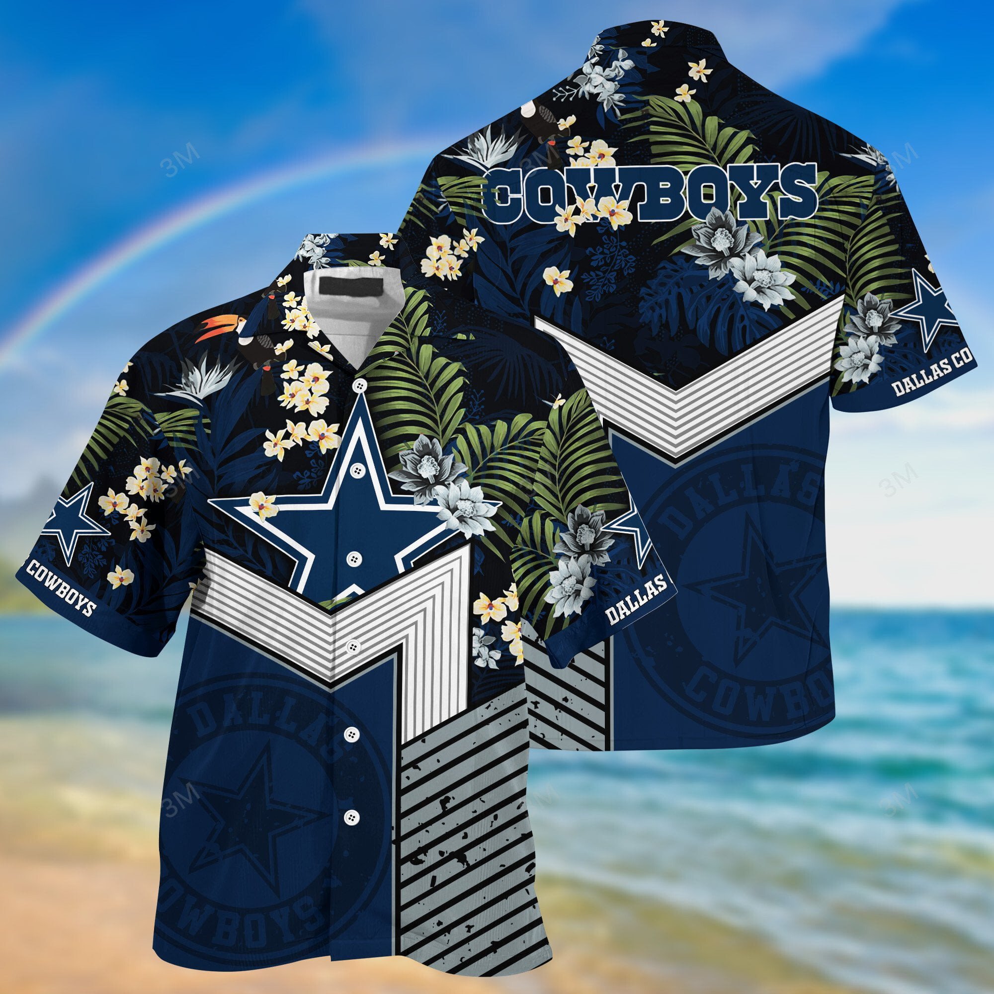 Buy Dallas Cowboys NFL Hawaiian Shirt And Shorts