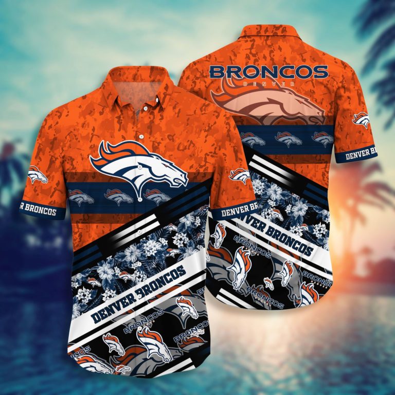 Buy Denver Broncos NFL Hawaiian Aloha Shirt For Fans