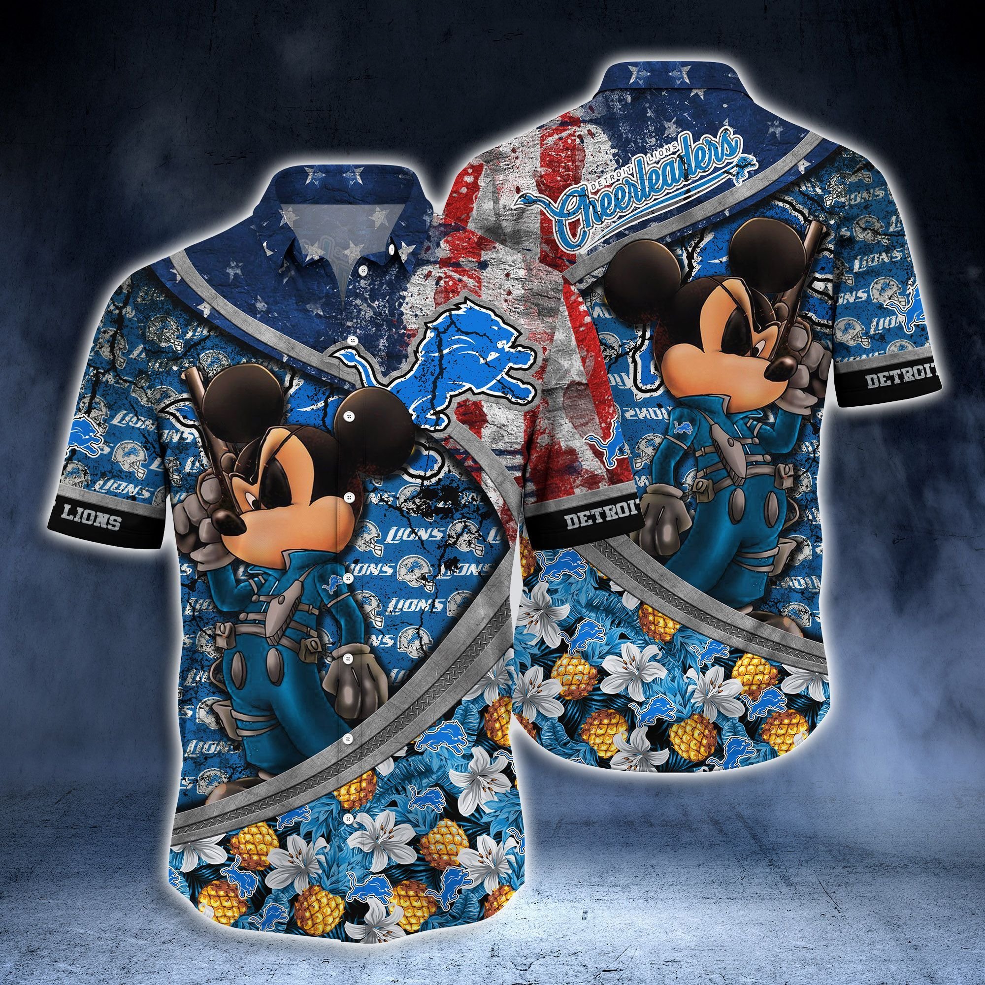 Buy Detroit Lions NFL-aloha shirt vintage hawaiian shirts hawaiian shirts for men