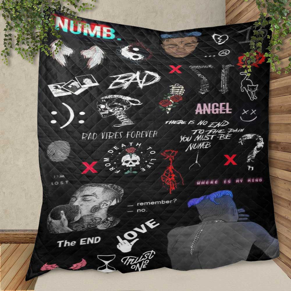 Buy Full Icon Xxxtentacion Rapper T Lover Quilt Blanketxxxtentacion Rapper Quilt Blanket 3168