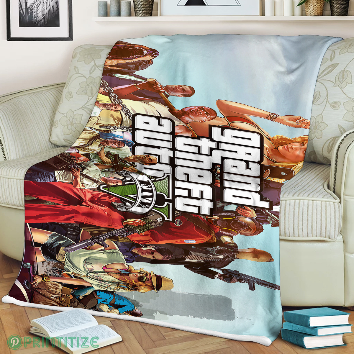 Buy Grand Theft Auto V Backgrounds Blanket - HomeFavo
