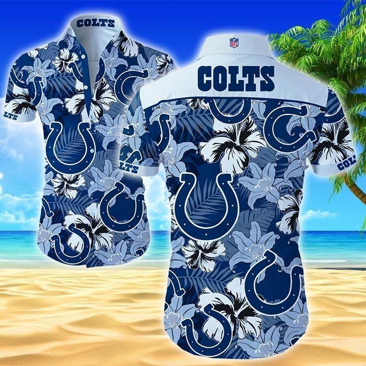 Buy Great Indianapolis Colts Hawaiian Shirt For Sale