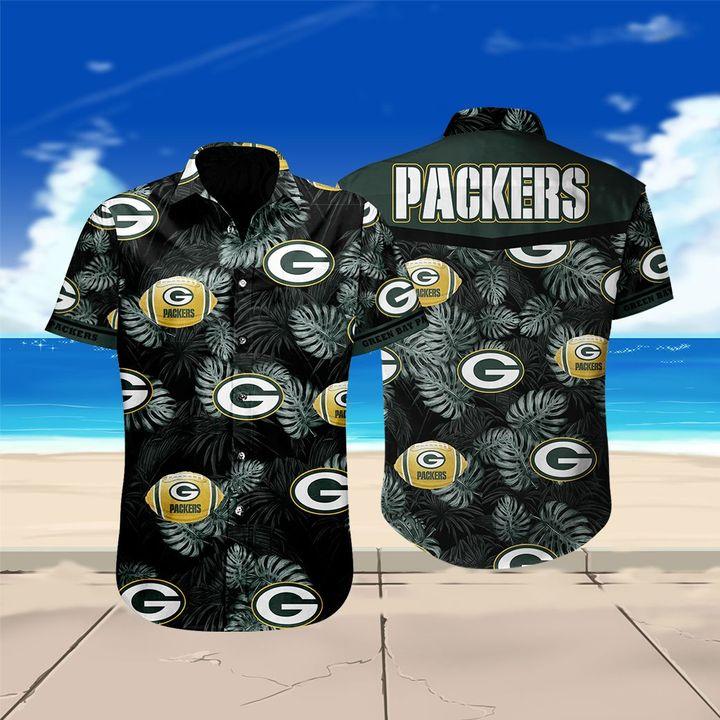 Buy Green Bay Packers Hawaiian Aloha Shirt Limited Edition Gift