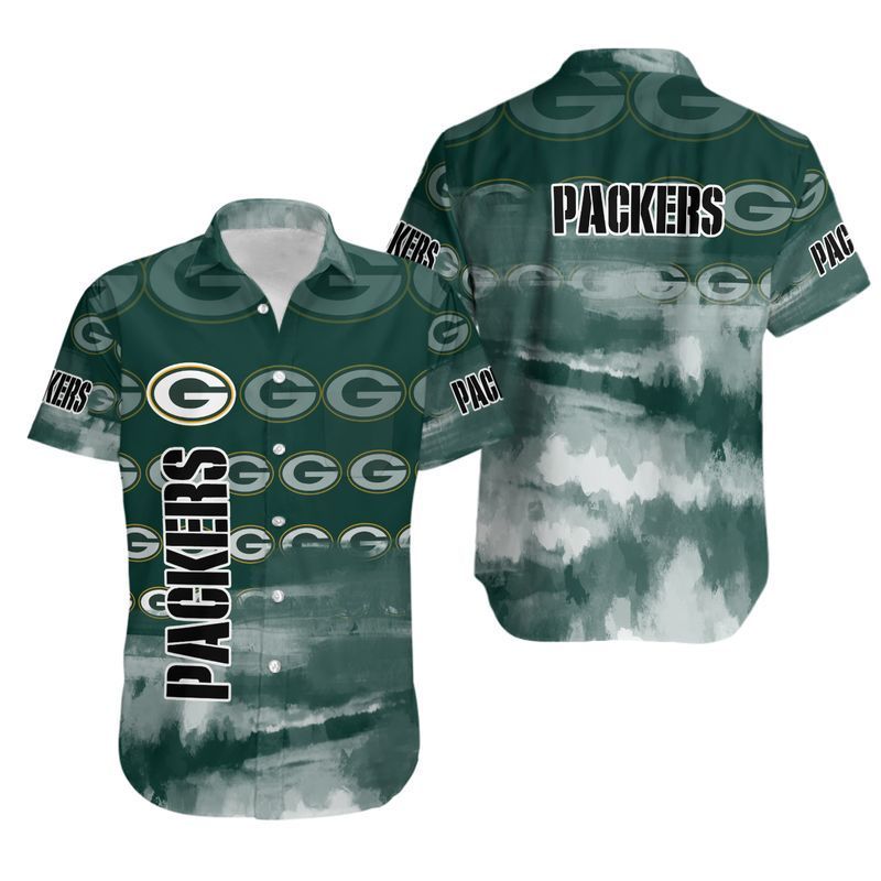 Buy Green Bay Packers NFL Gift For Fan Hawaiian Graphic Print Short Sleeve