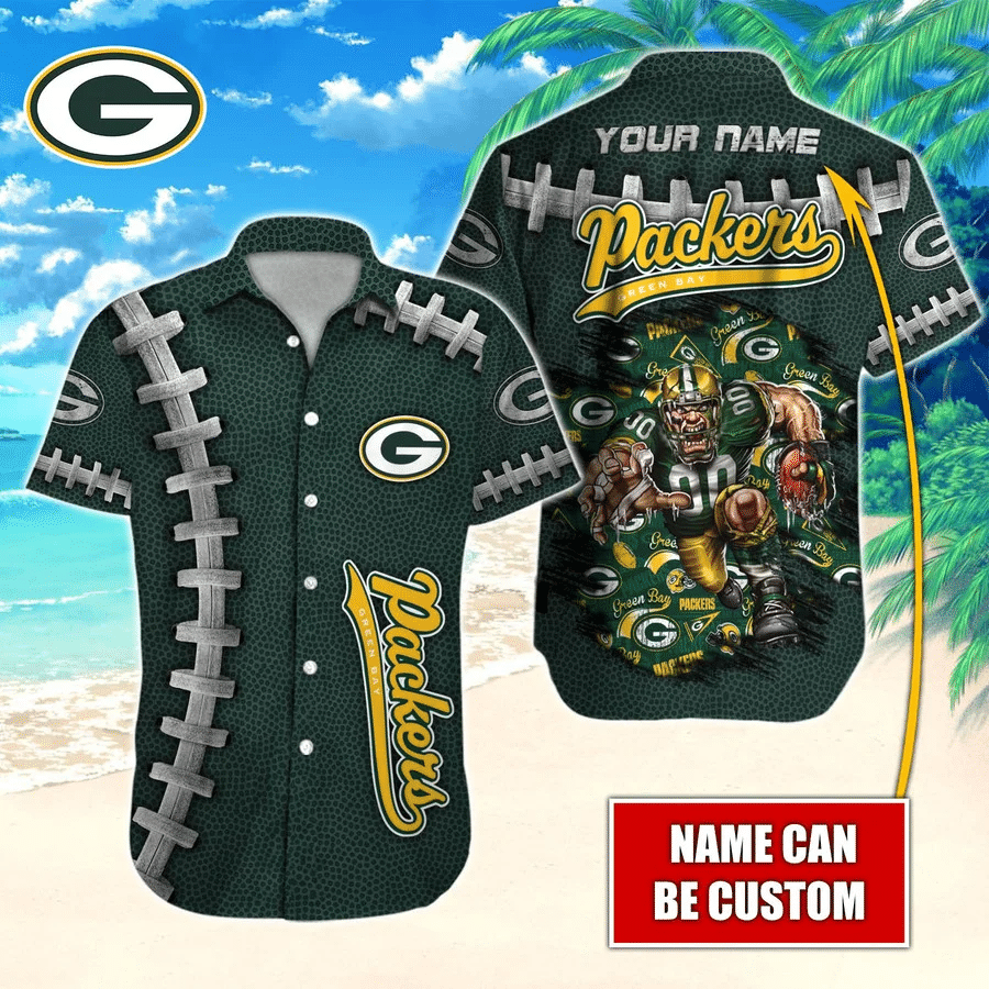 Buy Green Bay Packers NFL Style Hawaiian Shirt