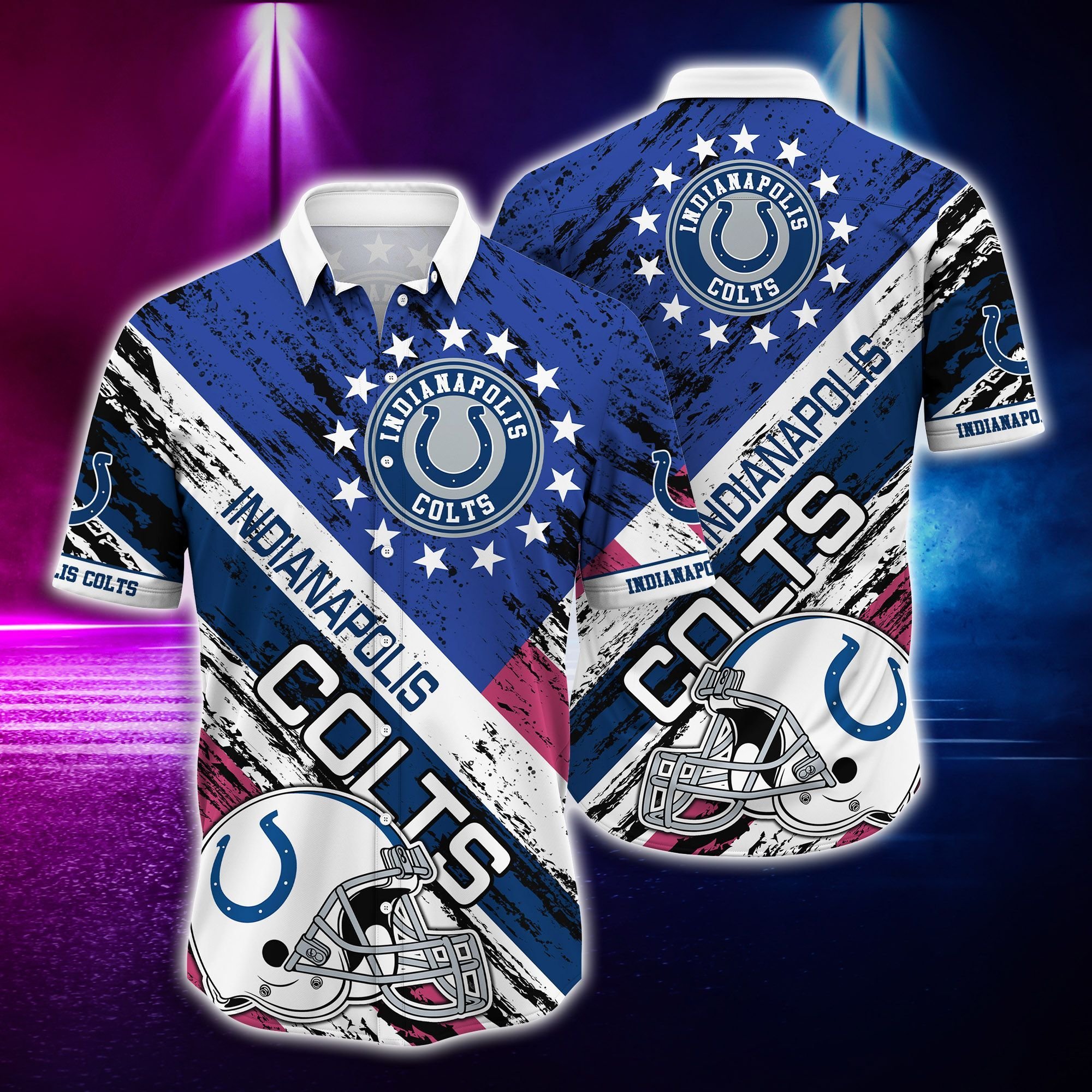 Buy Indianapolis Colts NFL Hawaiian Shirt For Fans