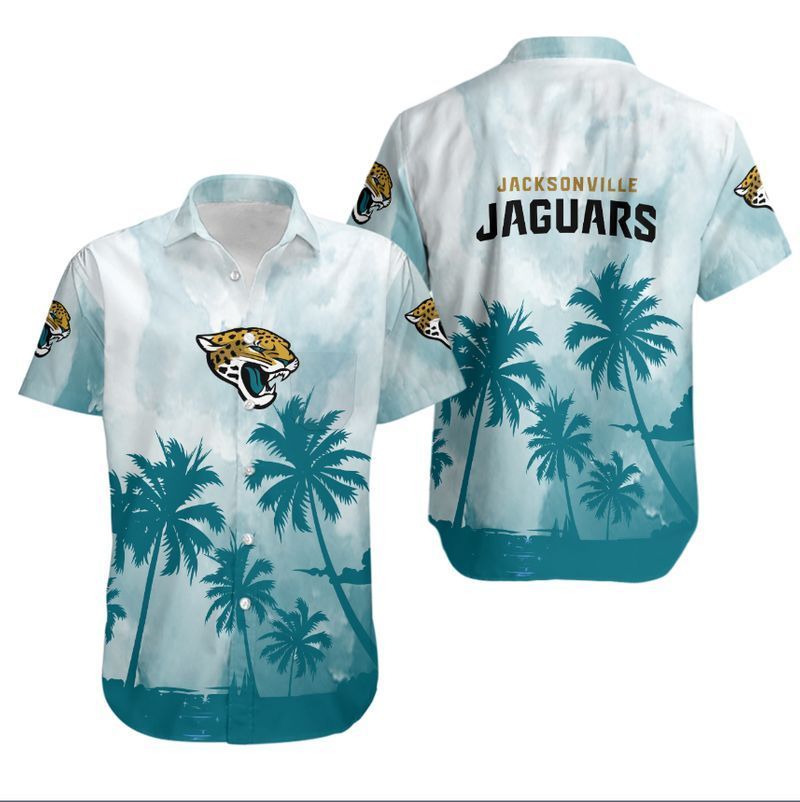 Buy Jacksonville Jaguars Coconut Trees NFL Gift For Fan Hawaiian Graphic P