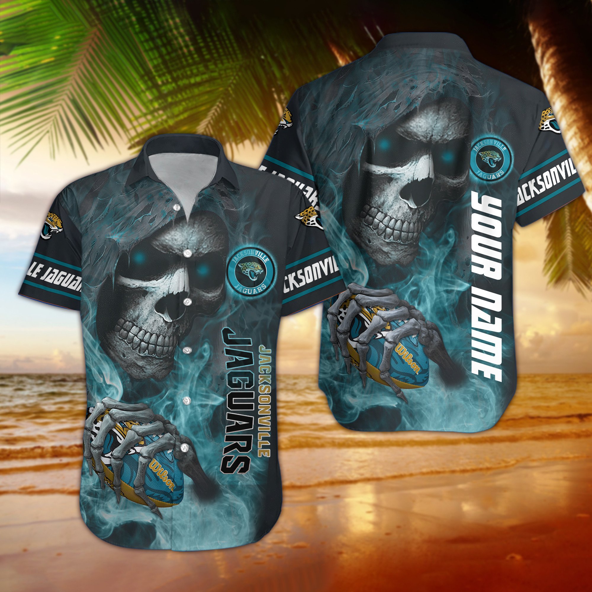 Buy Jacksonville Jaguars NFL 3D Personalized Hawaiian Shirt And Shorts