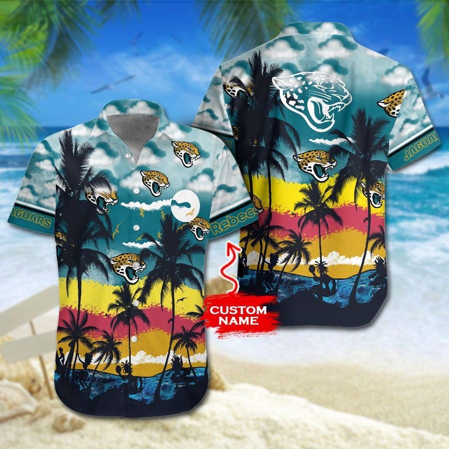 Buy Jacksonville Jaguars NFL Gift For Fan Personalized Hawaiian Graphic Pr