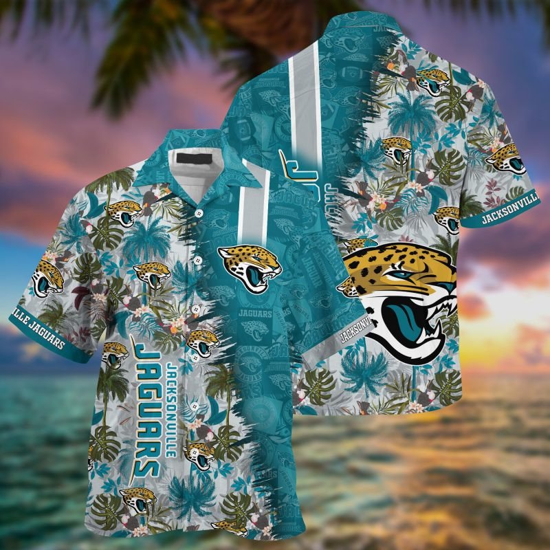 Buy Jacksonville Jaguars NFL Summer Hawaiian Shirt And Shorts