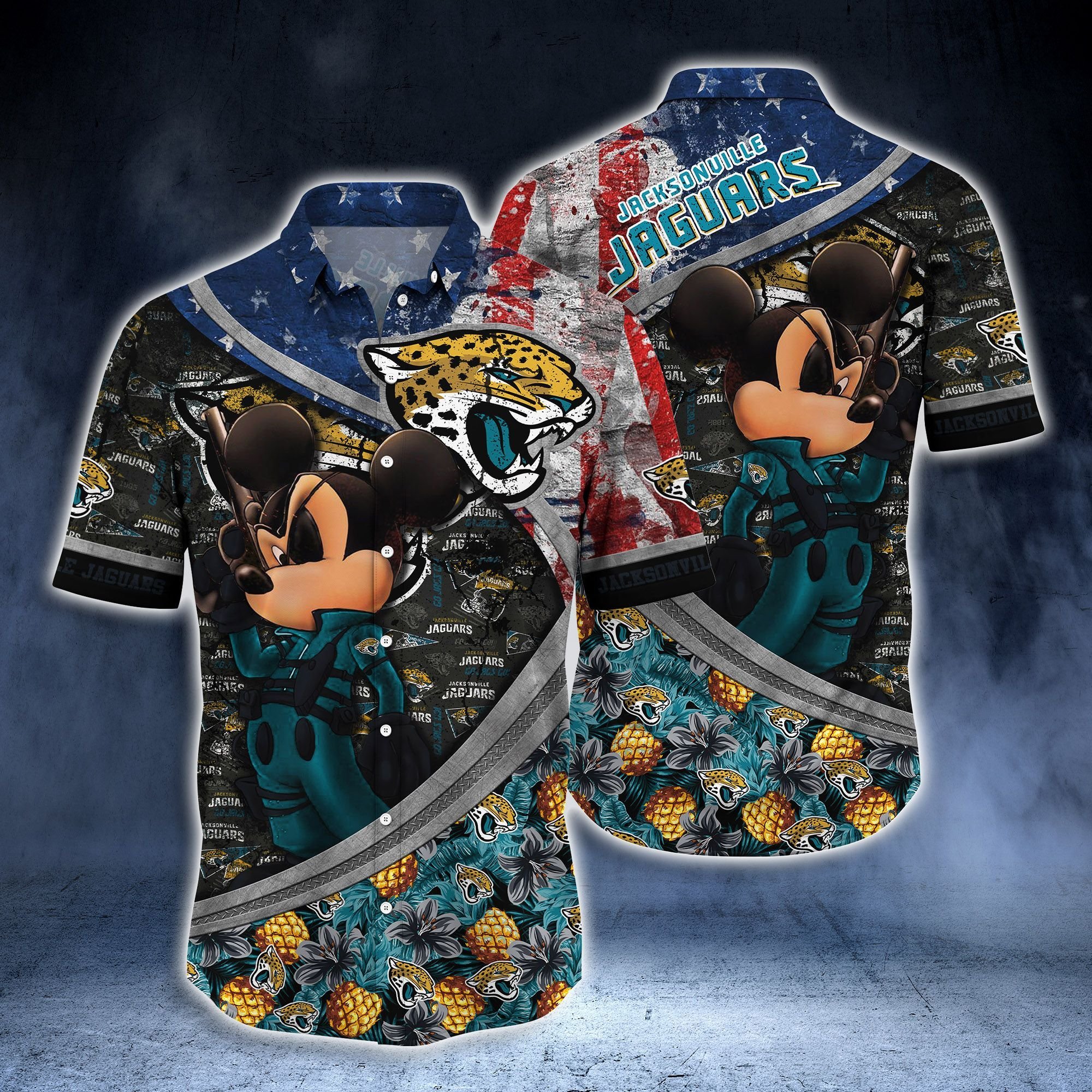 Buy Jacksonville Jaguars NFL-aloha shirt vintage hawaiian shirts hawaiian shirts for men hawaiian shirts for women