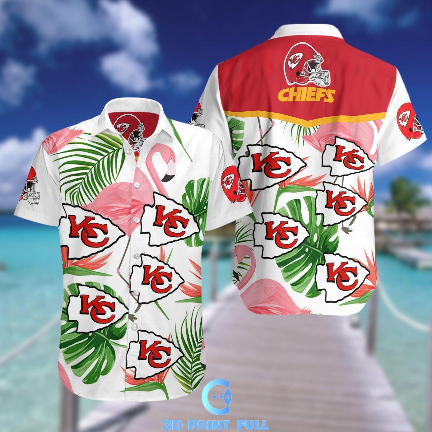 Buy Kansas City Chiefs Hawaiian Beach shirt